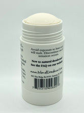 low baking soda organic deodorant for sensitive skin
