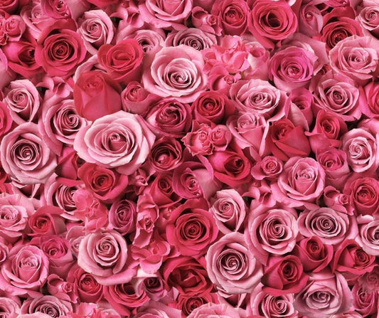 rose oil for face in glass bottle made with rose de mai