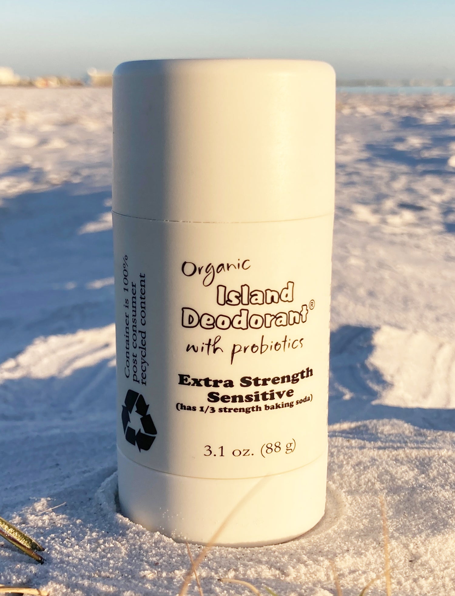 Extra Strength deodorant for sensitive skin aluminum free natural deodorant