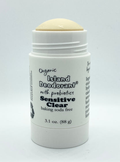 3.1 oz Sensitive Clear (Baking Soda Free) Deodorant