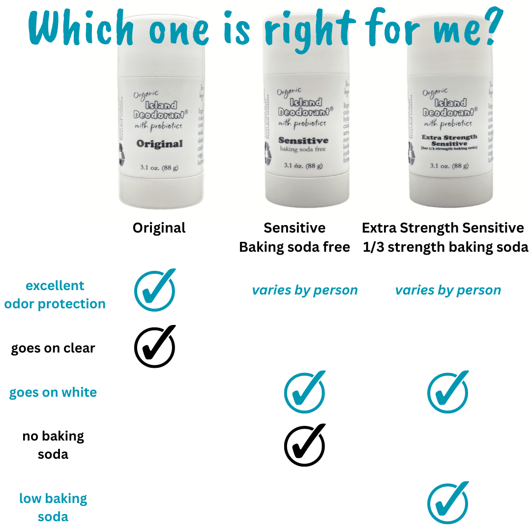 4 oz Original Zero Waste Organic Deodorant Bar with Probiotics