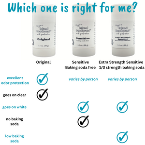 3 oz Baking Soda Free Compostable Organic Deodorant