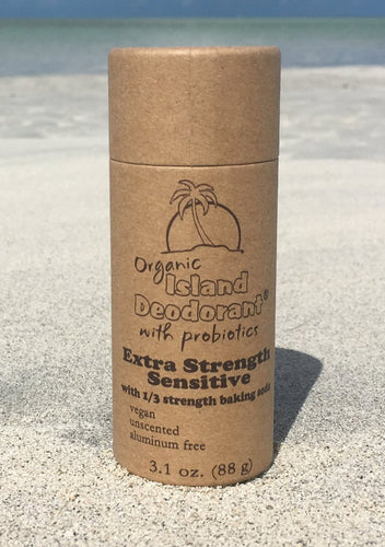 Extra Strength Sensitive Compostable Organic Deodorant